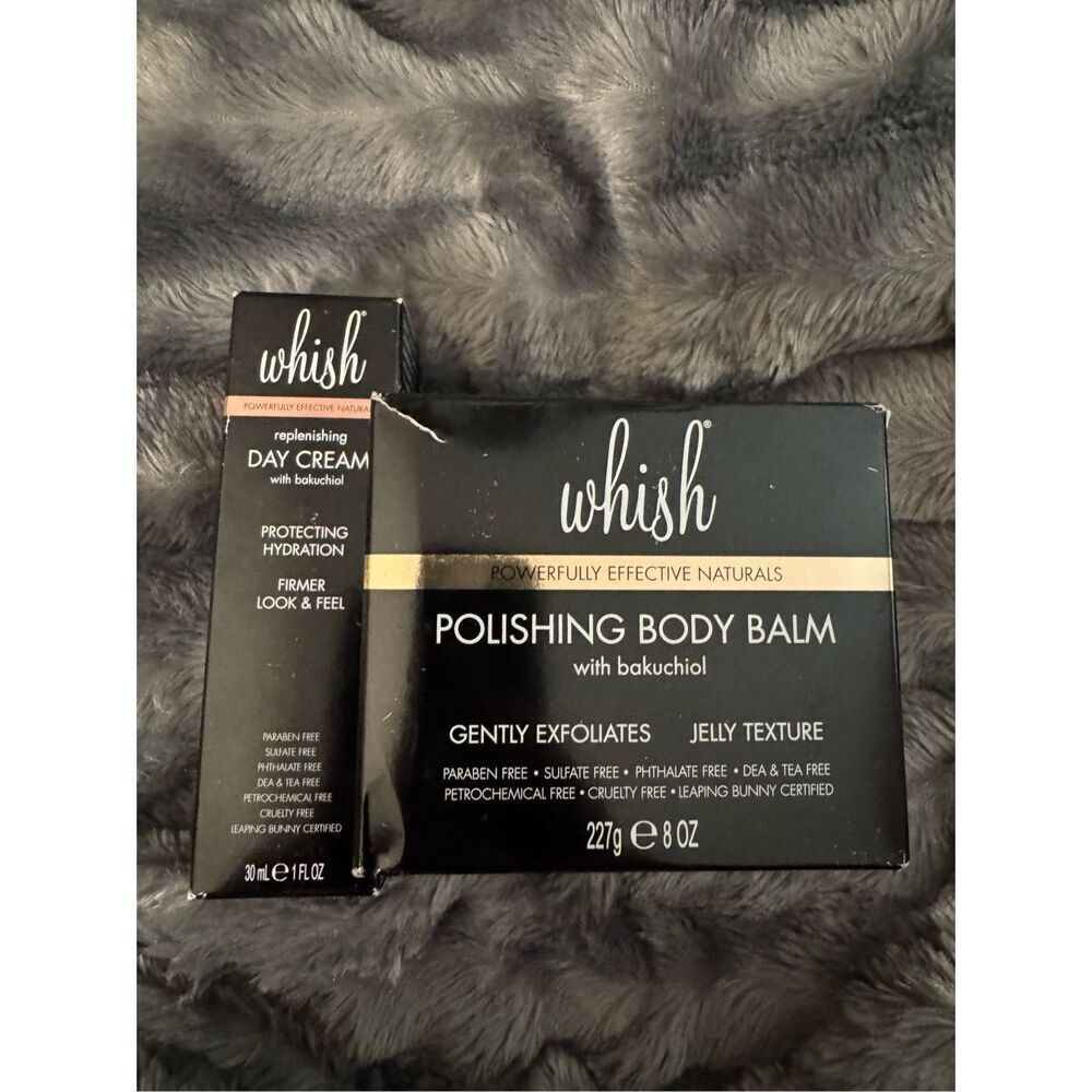 Replenishing day, cream and polishing body balm